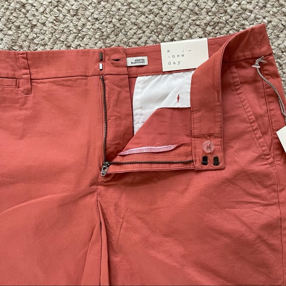 Chino Shorts Stretch 5” Inseam Flat Front - Picture 3 of 8